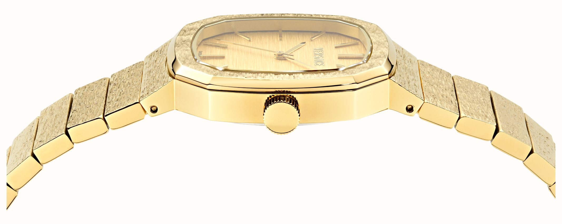 Versace V ARCADIS PROGETTO X (32mm) Gold Dial / Gold PVD Stainless Steel Bracelet VEYX00526 - alternate view 2