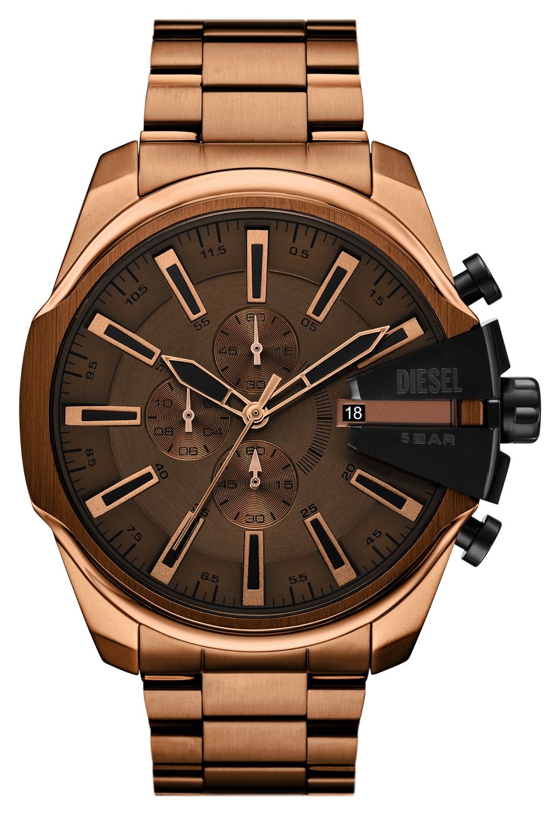 Diesel chronographe fine Mega Chief (49 mm) avec montre