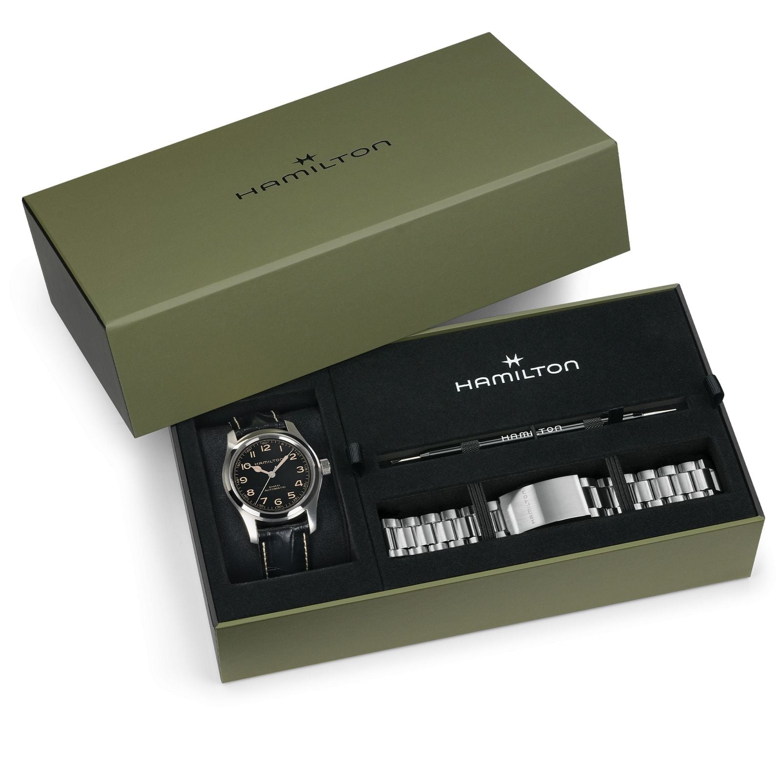 Hamilton Bracelet automatique Khaki Field Murph (42 mm) avec montre