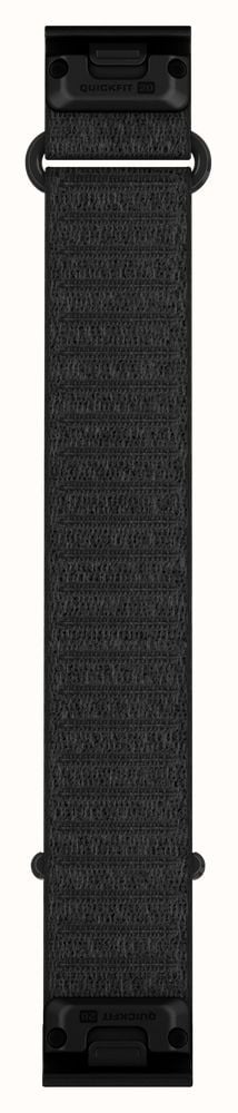 Garmin QuickFit Bands (20mm - Long) Black ComfortFit Fabric - Strap Only 010-14506-14 - 备用视图 2