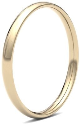 James Moore & Co | 9 karaat geelgoud | 2 mm | licht | maat traditioneel hof | ag_2llc-9y AG_2LLC-9Y