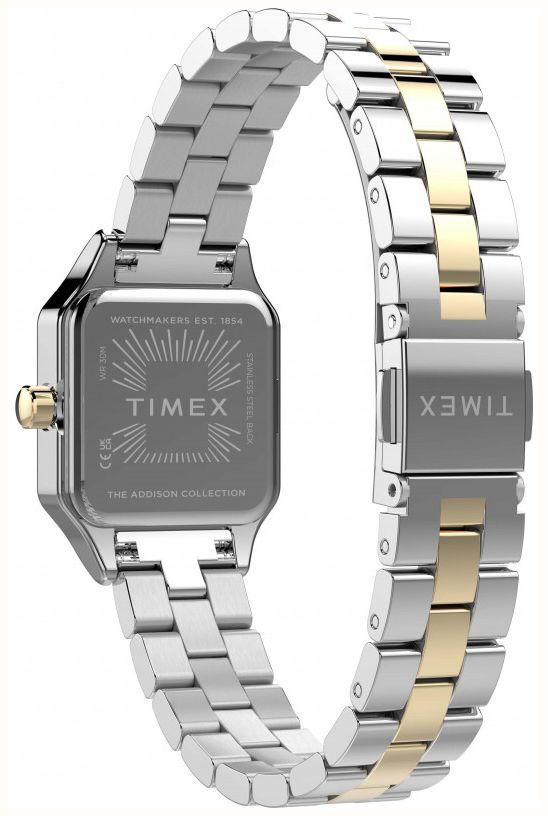 Timex Timex Trend Addison 2-Hand 23mm Elegant Square Quartz with Crystals TW2Y90400 - alternate view 3
