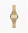 Fossil Carlie 28 mm Three-Hand Gold-Tone Stainless Steel ES5521 - vista alternativa 2