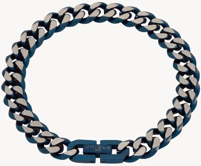 Unique & Co Stainless Steel | Matte Blue IP Plating | 9mm | Bracelet LAB-130/21CM