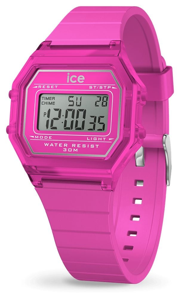 Pink watch digital sale