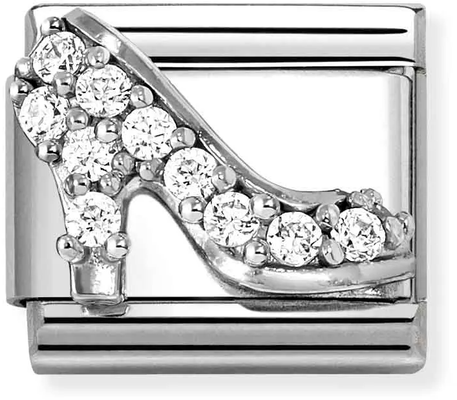 Nomination Classic High-Heeled Shoe Cubic Zirconia Charm 330328/23