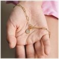 Thomas Sabo THOMAS SABO Charm Club Paperclip – Original Yellow Gold Charm Bracelet (17 cm) X0286-S02-39-L17 - 备用视图 3