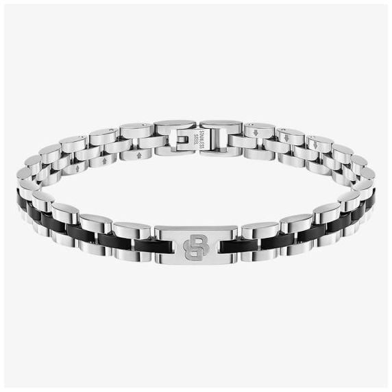 Boss Gents Boss Archer Two-Tone (Stainless Steel/Black Pvd) Bracelet in Multi