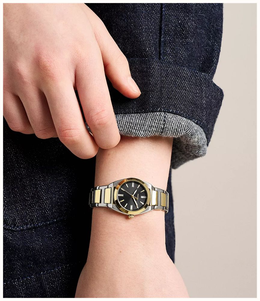 Fossil Everett 27 mm Three-Hand Two-Tone Stainless Steel Fossil Watch ES5495 - альтернативный вид 5