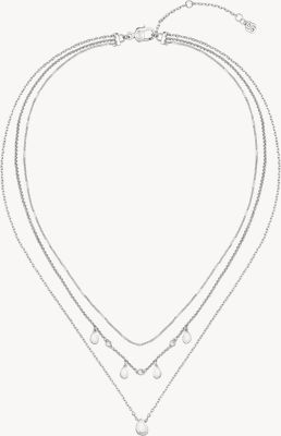 BOSS Jewellery Women's Selena Teardrop Crystal Necklace Stainless Steel 1580765