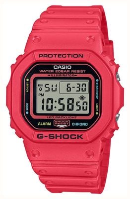 Casio G Shock Chronograph Alarm Black Red GA 100 1A4ER First Class Watches CAN