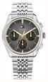 Tommy Hilfiger The Empire Stainless Steel Black Dial Watch 1710812
