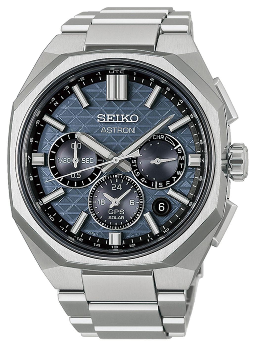 Seiko Astron Â« tesselate Â» 5x63 en gris nÃ©buleuse (43,4 montre