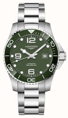 LONGINES Hydroconquest 43mm Automatic | Green Dial | Stainless Steel L37824066