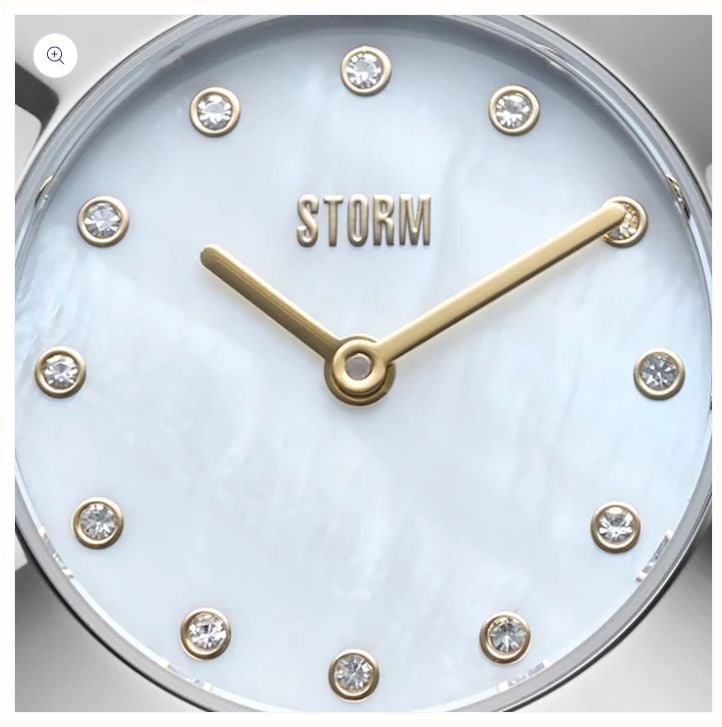 STORM STORMELE / White Dial / Stainless Steel Bracelet 47572/W - autre vue 2