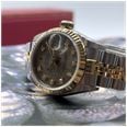 Pre-owned Rolex Datejust Diamond (26mm) Grey Patterned Dial / Two-Tone Stainless Steel Bracelet Watch JMP-835572 - vista alternativa 8