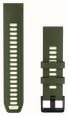 Garmin QuickFit Bands (22mm) Olive Drab/Citron Silicone with Black Hardware - Strap Only 010-14507-01