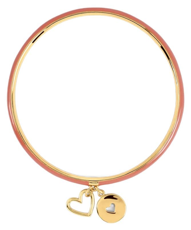 Radley Heart Street Pale Pink Heart Gold Plated Jewellery