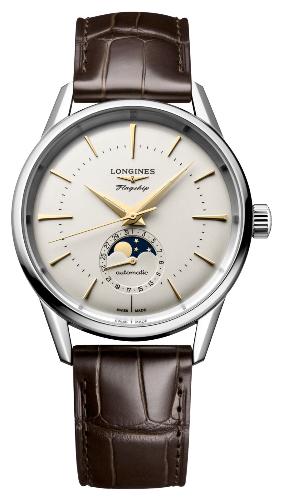 LONGINES Phase de lune classique hÃ©ritage phare (38,5 mm) montre