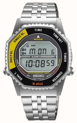 Seiko Digital Quartz Multifunction 'Rotocall' (37mm) Red & Black