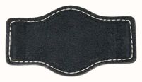 Hanhart 417 ES, 42 mm Calfskin Underlay Black (21mm) Strap Only Underlay Only 417_ES_42_21MM_UNDERLAY_BUND - autre vue 2
