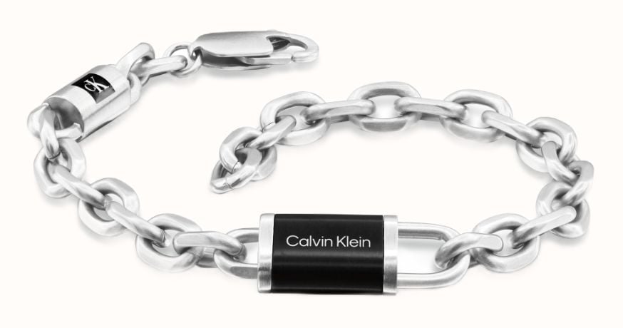 Calvin Klein Interlock Stainless Steel Mens Bracelet 35100118 - alternative Ansicht 2