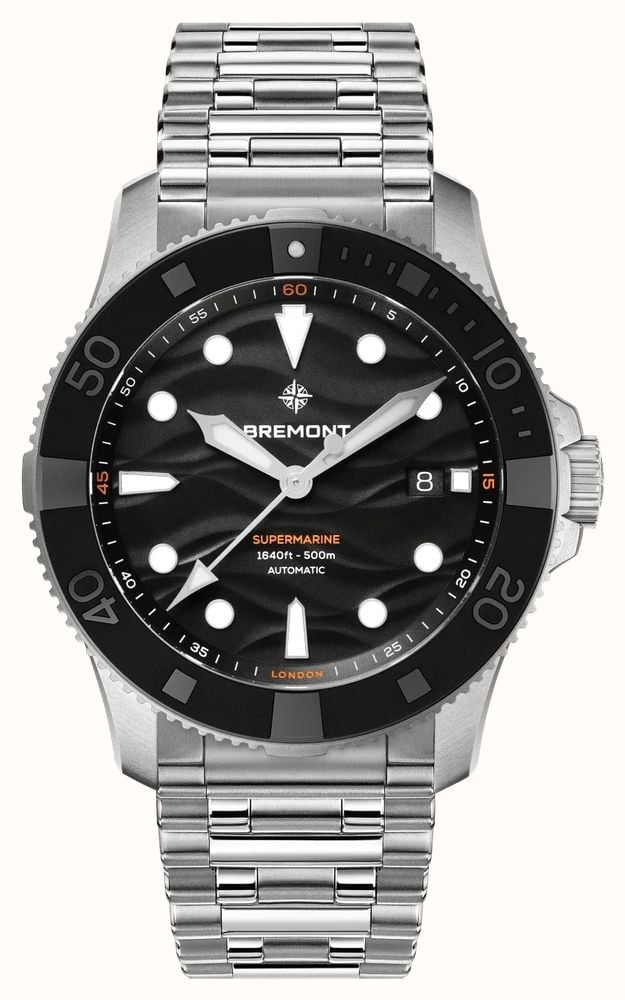 Bremont SM43-DT-SS-BK-B