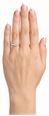 James Moore & Co 0.80ct Princess Natural Diamond Platinum Solitaire Ring J40893 - alternative Ansicht 4
