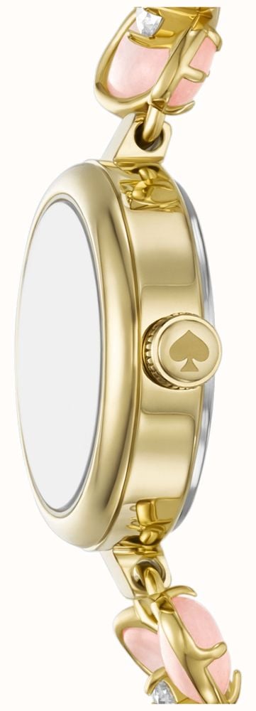 Kate Spade Monroe Floral (22mm) Silver Dial / Crystal-Set  display picture 3