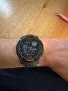 Customer picture of Garmin Instinct 3 - Solar Outdoor GPS Smartwatch (50mm) Black with Charcoal Band 010-02935-00