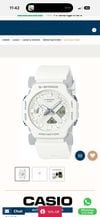 Customer picture of Casio G-Shock Core GA-2300 (42.1mm) White Hybrid Dial / White Resin Strap GA-2300-7AER