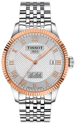 Tissot Le Locle Cosc 39 mm, lunette en or 18 carats T9324084103300