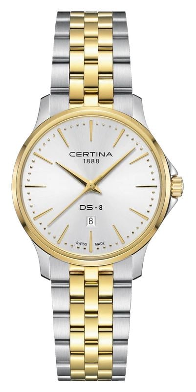 Certina Ds-8 lady (31 mm) cadran argentÃ© / bracelet acier montre