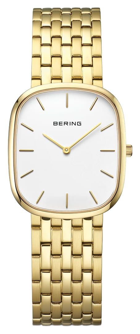 Bering Quartz classique (26mm) cadran blanc / bracelet en montre