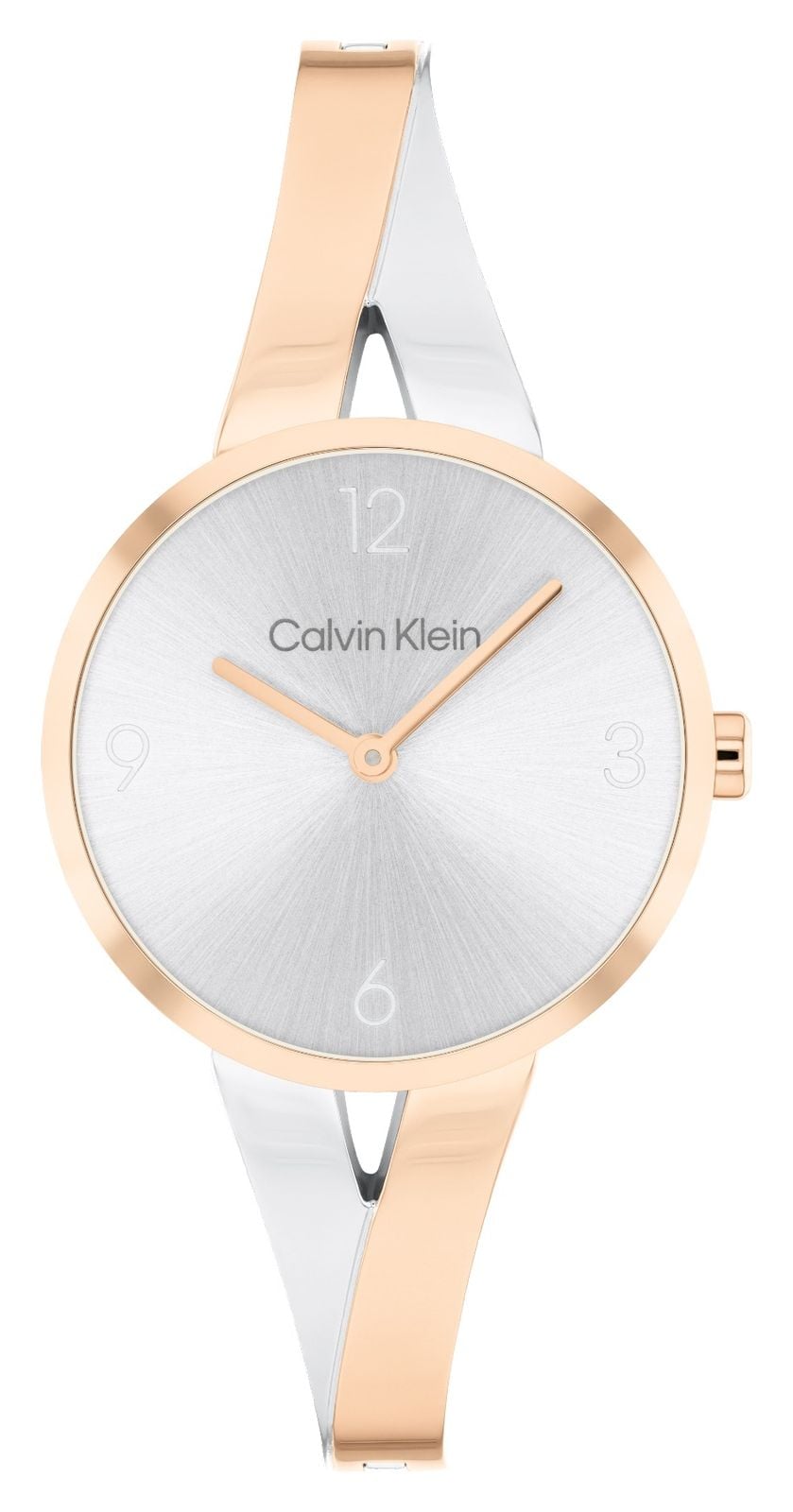 Calvin Klein Cadran argentÃ© joyeux (30 mm) pour femme / montre