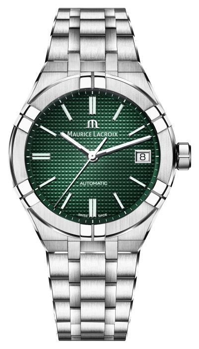 Maurice Lacroix Aikon automatisch (39 mm) groene clous de horloge