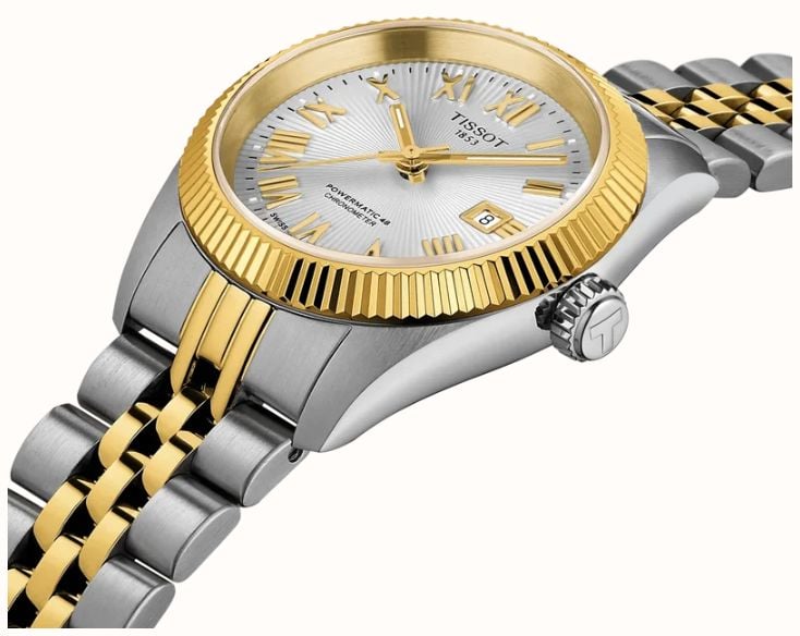 Tissot Ballade Automatic Chronometer (30mm) Silver Dial / Two-Tone Stainless Steel Bracelet T1562082203301 - autre vue 2