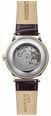 Orient Men's Automatic Gold Tone Stainless Steel Case Brown Leather Strap With Domed Mineral Crystal RA-AC0028S30B - vue alternative 4