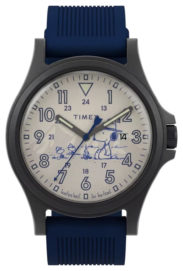 Timex PEANUTS EXPEDITION ACADIA Silicone Strap 40mm Watch