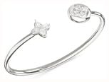 Guess Womens Stainless Steel SPINNING BLOOM Bracelet UBB06472RHL
