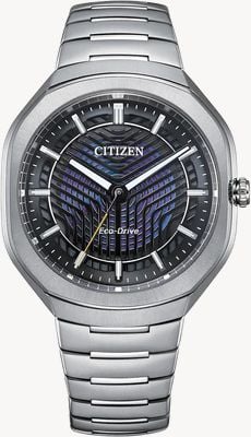 Citizen Eco-Drive Photon edição limitada (40 mm) mostrador 'Ink' / pulseira Super Titanium™ BJ6560-53W
