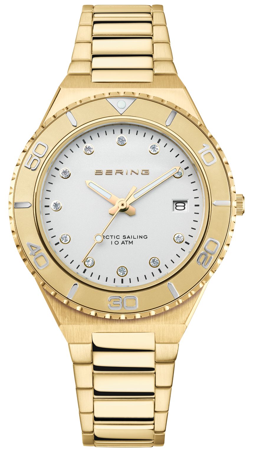 Bering Voile arctique femme (36mm) cadran argent / bracelet montre