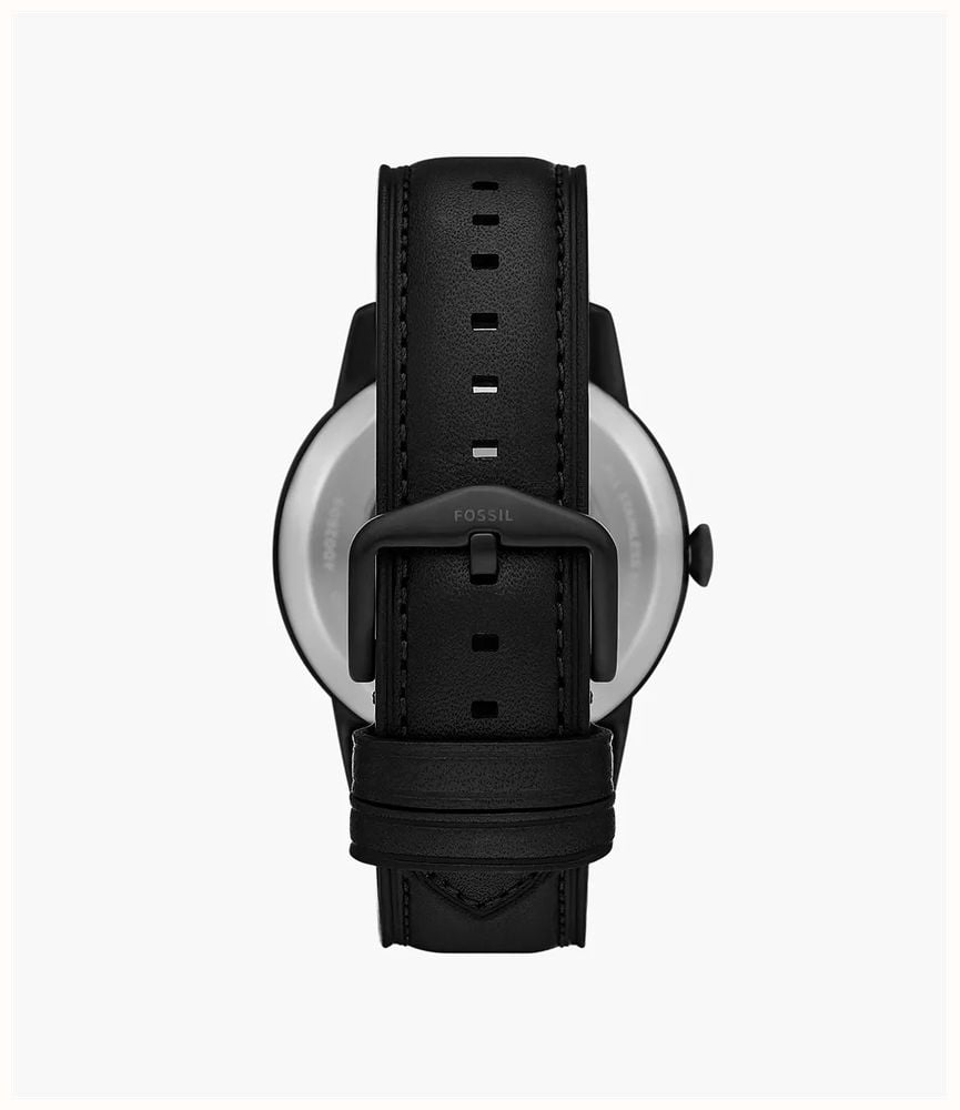 Fossil Townsman 44 mm Automatic Black Leather ME3290 - vista alternativa 2