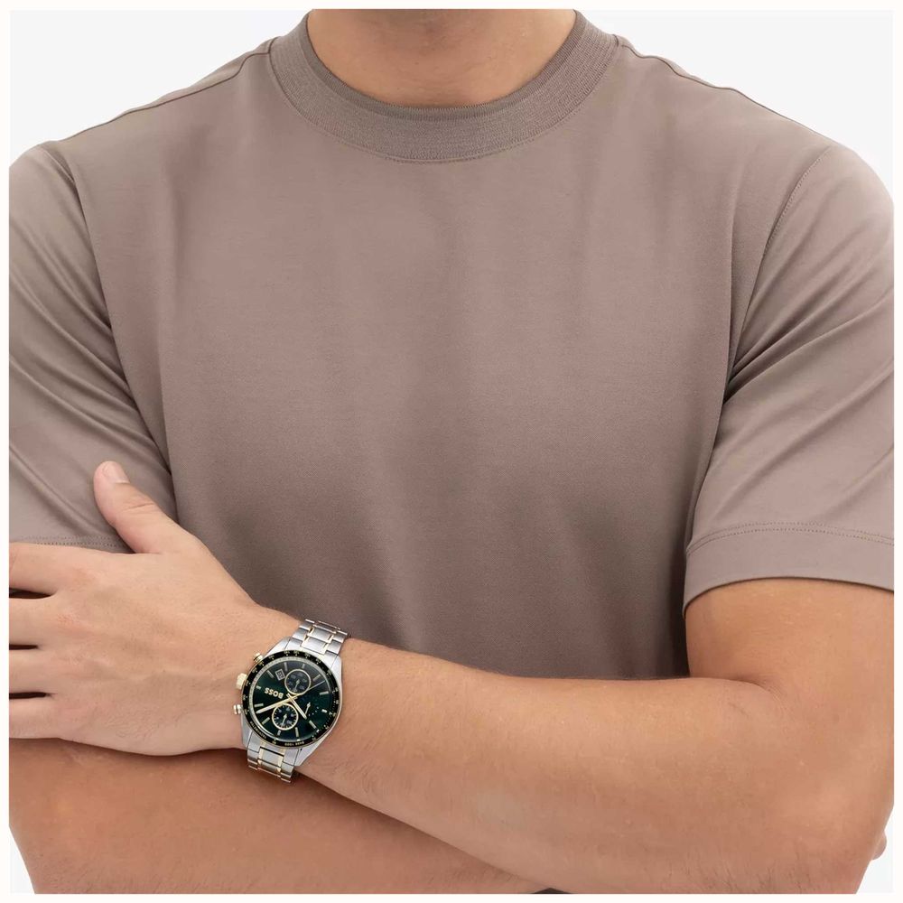 BOSS Grand Prix Chonograph Green Dial  BOSS Watch 1514345 - vista alternativa 4