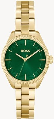 BOSS Sage (32mm) Green Dial / Gold Stainless Steel Bracelet 1502729