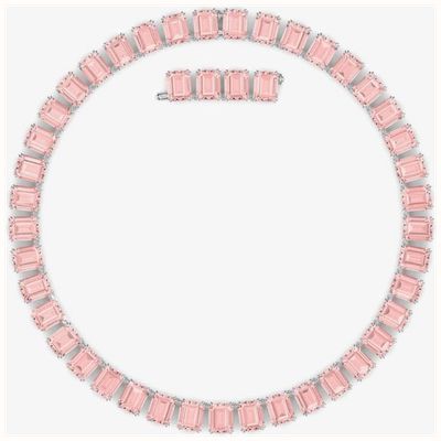 Swarovski Millenia Octagon Rose Pink Crystal Necklace 5608807