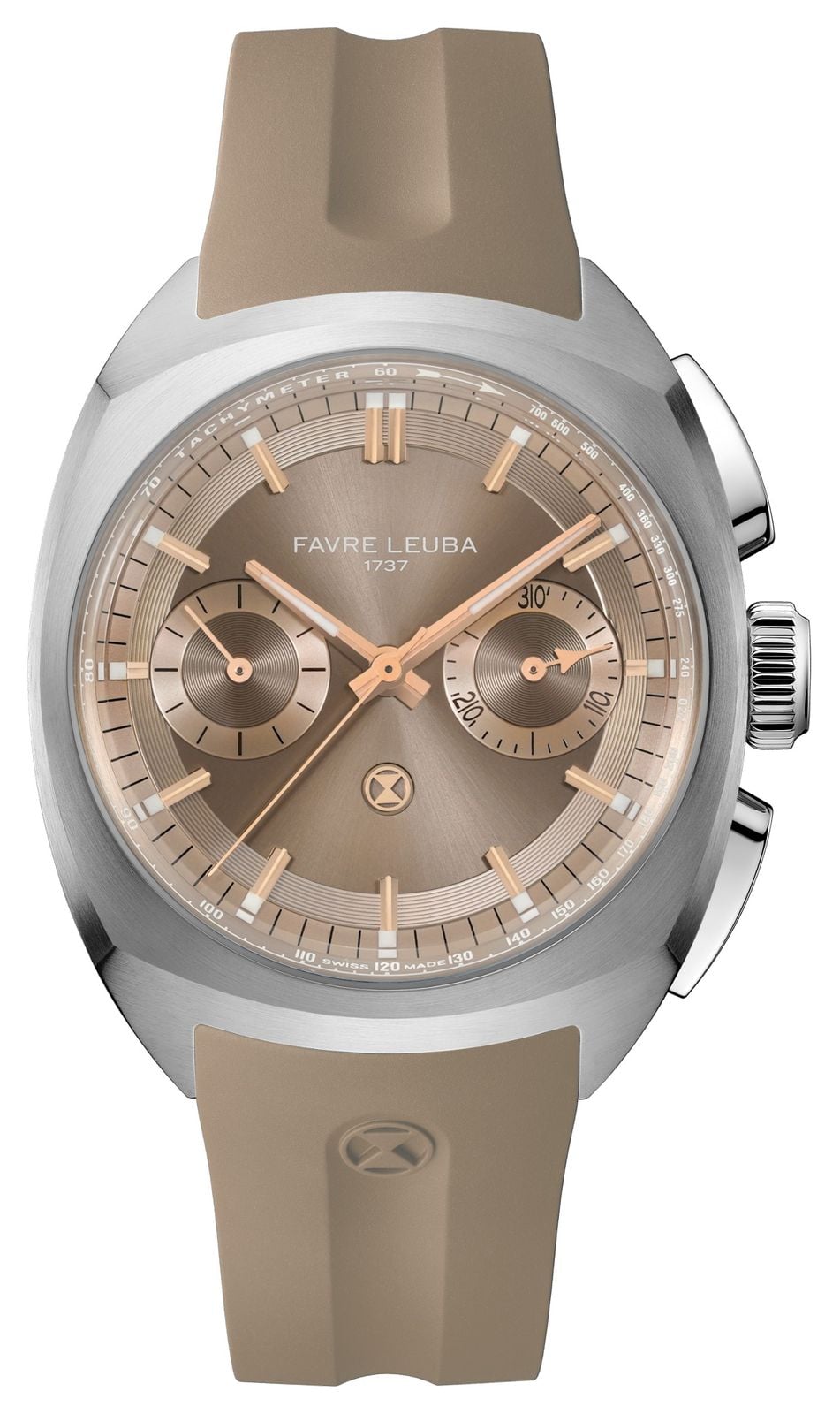 Favre Leuba Chief Chronograph Automatic 41mm Dune Sunray Watch