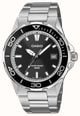 Casio MTD-145D Series Diver Style (43.2mm) Black Sunray Dial / Stainless Steel Bracelet MTD-145D-1AVEF