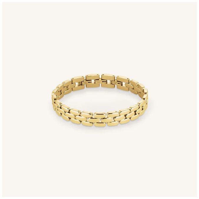 Rosefield Ladies Legacy Gold Plated Bracelet JBLBG Jewellery