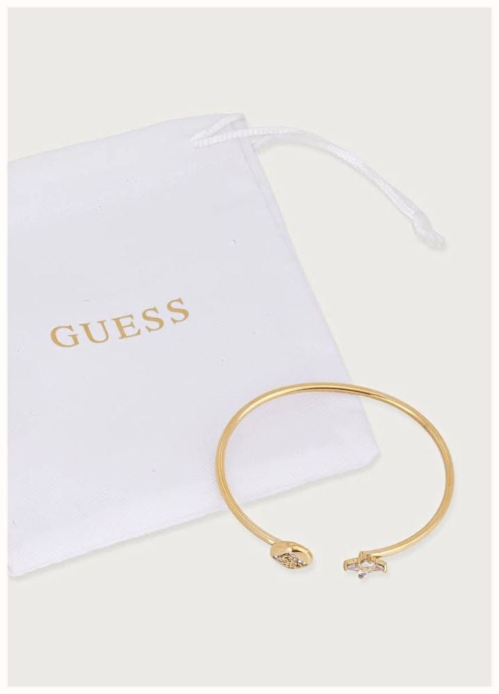 Guess Womens Gold Plated SPINNING BLOOM Bracelet UBB06472YGL - альтернативный вид 4